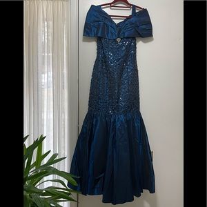 Vintage ILGWU (Union) Made dress, Size 7/8